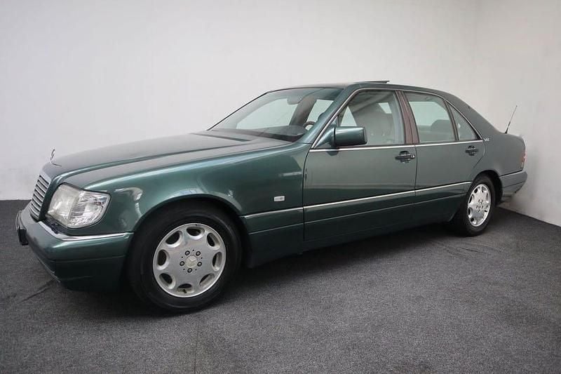 Begagnad Mercedes S600 394 HK (289 kW) 1994 Mörkgrön Sedan