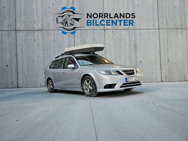 Begagnad Saab 9-3 Linear 150 HK (110 kW) 2008 Grå Kombi