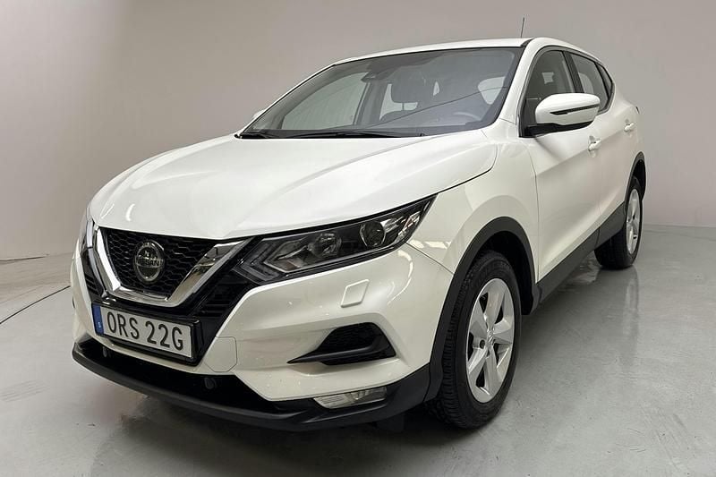 Vit Begagnad 2021 Nissan Qashqai N-Connecta SUV | 209 900 kr (Superpris) - Bild 1/4