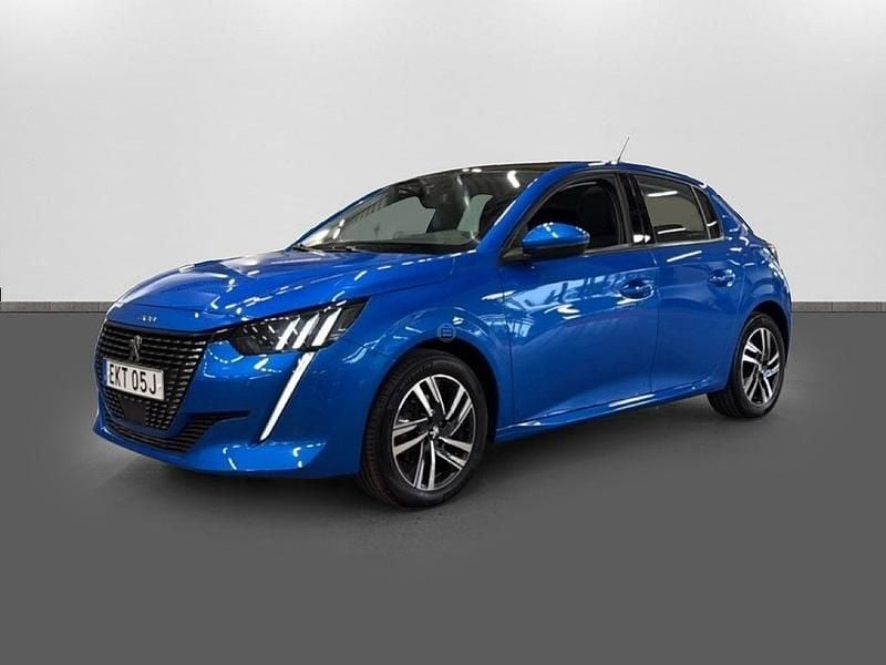 Begagnad Peugeot 208 Allure 101 HK (74 kW) 2019 Blå Halvkombi