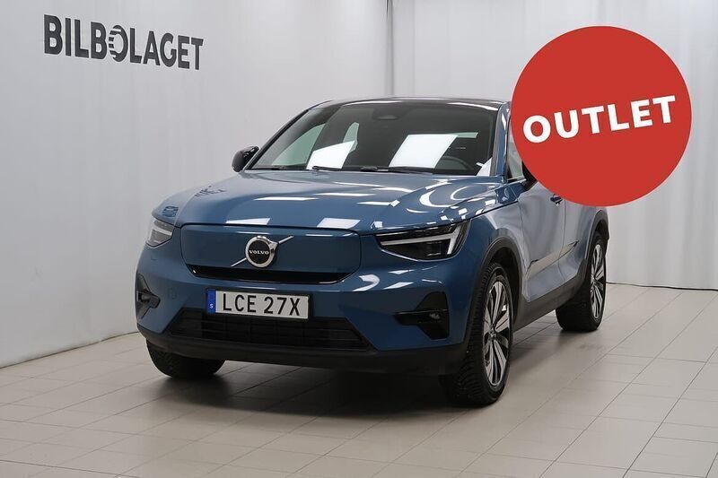 Blå Begagnad 2022 Volvo EC40 Ultimate SUV | 388 500 kr (Marknadspris) - Bild 1/4