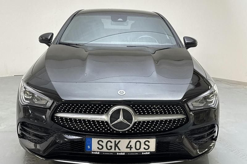Begagnad Mercedes CLA250 AMG line 218 HK (160 kW) 2023 Svart Sedan