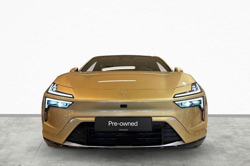 Ny Polestar 4 Long Range Dual motor 400 kW (544 HK) 2025 Gul SUV