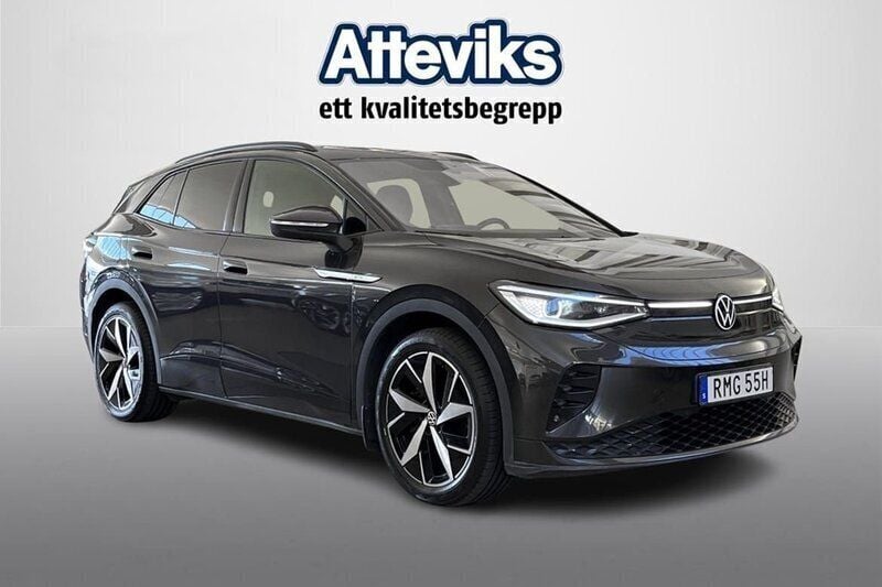 Grå Begagnad 2021 VW ID.4 GTX SUV | 344 900 kr (Bra pris) - Bild 1/3
