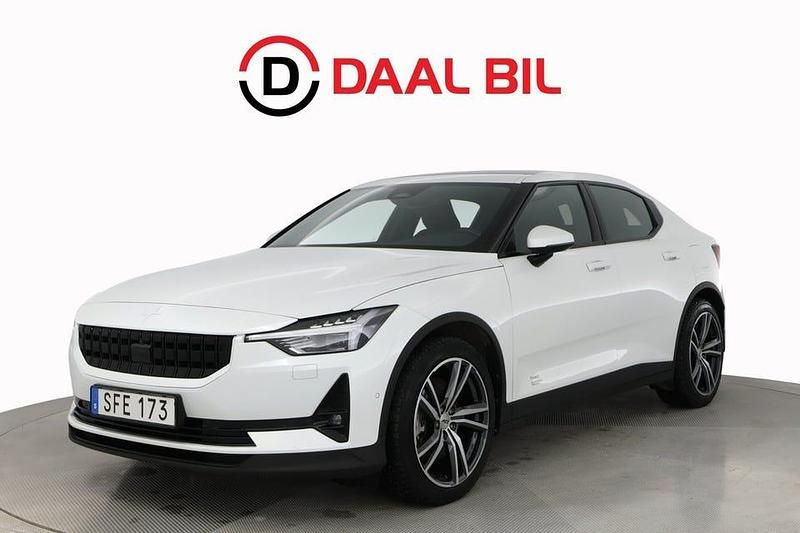 Begagnad Polestar 2 Long Range Dual motor 300 kW (408 HK) 2021 Vit Halvkombi