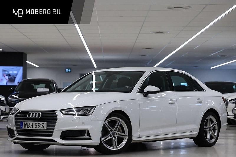 Vit Begagnad 2019 Audi A4 Sport Sedan | 214 900 kr (Marknadspris) - Bild 1/3