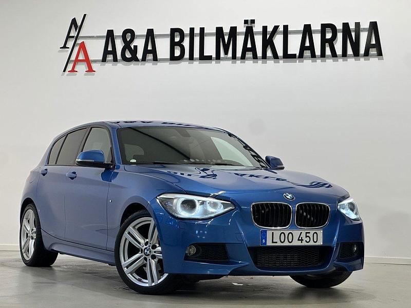 Blå Begagnad 2014 BMW 116 M Sport Halvkombi | 129 900 kr (Marknadspris) - Bild 1/4
