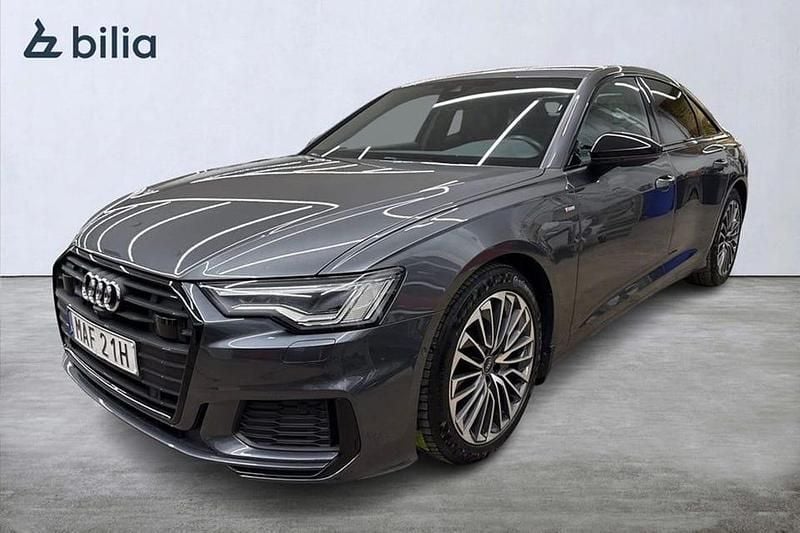 Grå Begagnad 2022 Audi A6 Sedan | 439 000 kr (Marknadspris) - Bild 1/4