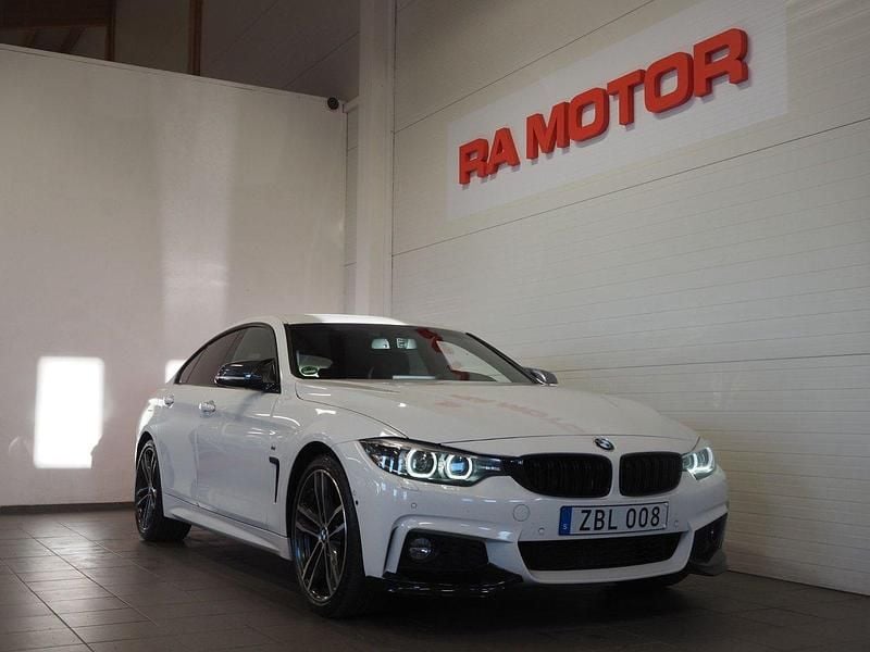 Vit Begagnad 2017 BMW 430 Gran Coupé M Sport Sportkupé | 269 900 kr (Marknadspris) - Bild 1/4