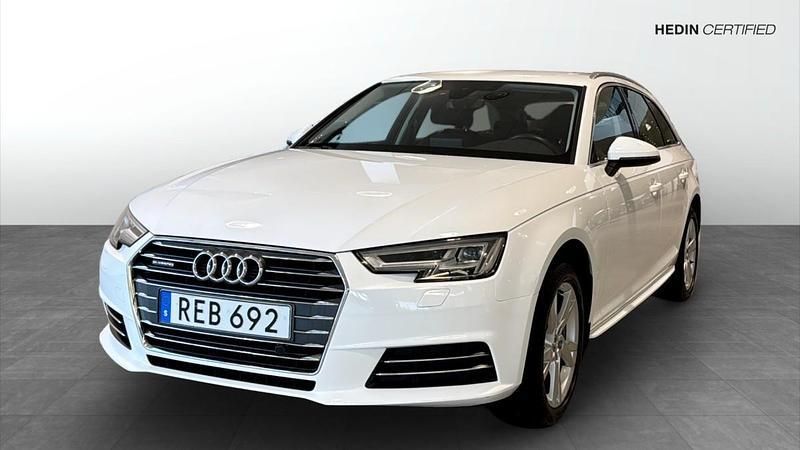 Vit (white) Begagnad 2016 Audi A4 Proline Kombi | 179 900 kr (Marknadspris) - Bild 1/4