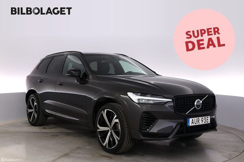 Grå Begagnad 2022 Volvo XC60 R-Design SUV | 499 500 kr (Bra pris) - Bild 1/4