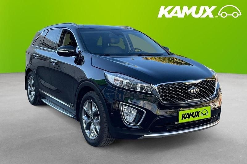 Svart Begagnad 2015 Kia Sorento SUV | 238 800 kr (Marknadspris) - Bild 1/4