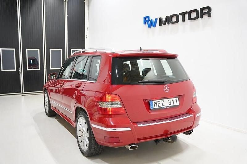 Begagnad Mercedes GLK220 170 HK (125 kW) 2011 Ljusröd SUV