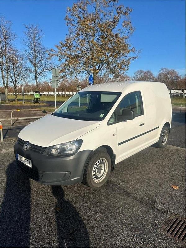 Vit Begagnad 2012 VW Caddy Minibuss | 48 000 kr (Superpris) - Bild 1/4