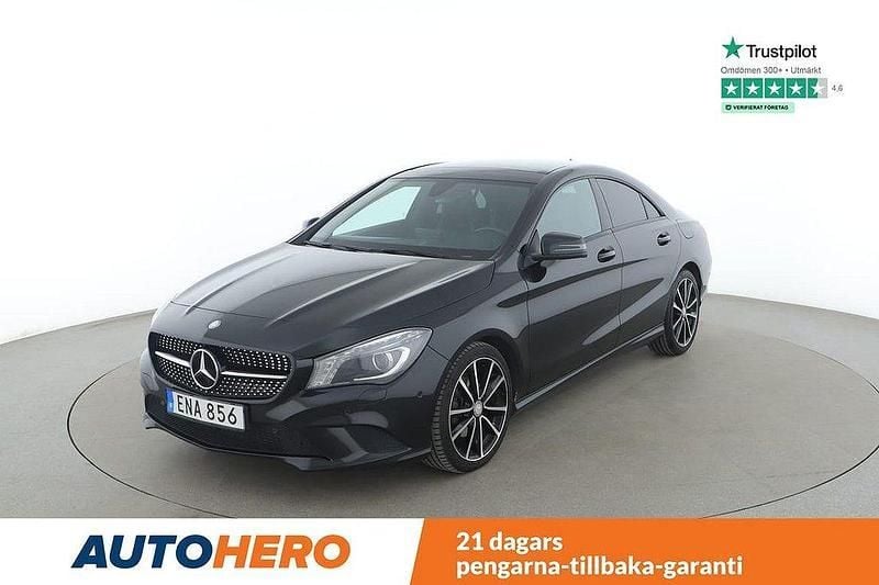Svart Begagnad 2014 Mercedes CLA200 Sportkupé | 185 000 kr (Marknadspris) - Bild 1/4