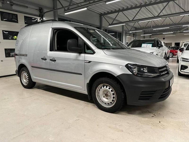 Begagnad VW Caddy 102 HK (75 kW) 2016 Silver Minibuss