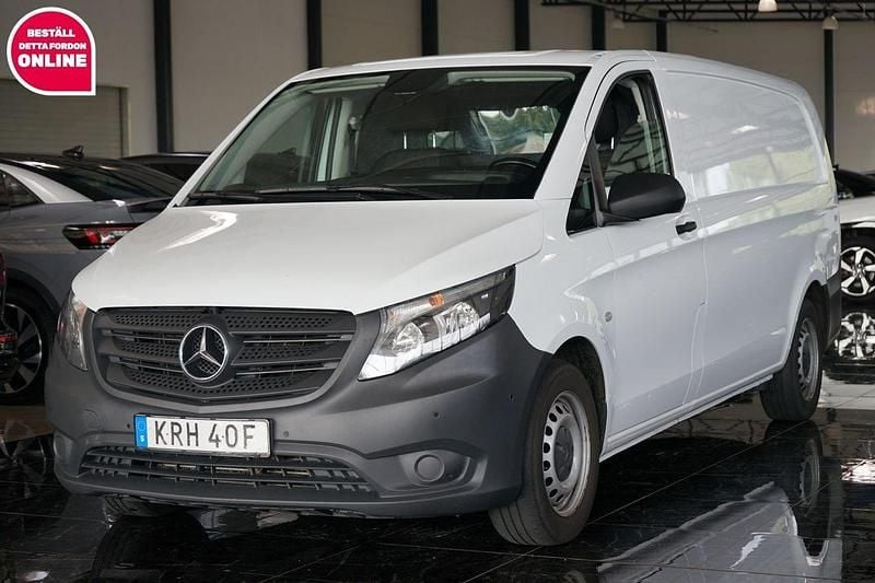 Vit Begagnad 2020 Mercedes Vito Minibuss | 219 500 kr (Bra pris) - Bild 1/4