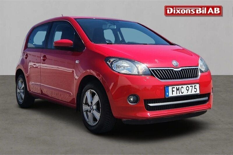 Röd Begagnad 2014 Skoda Citigo Halvkombi | 43 500 kr (Superpris) - Bild 1/4