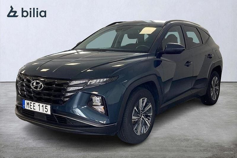 Blå Begagnad 2022 Hyundai Tucson Edition SUV | 284 900 kr (Superpris) - Bild 1/3