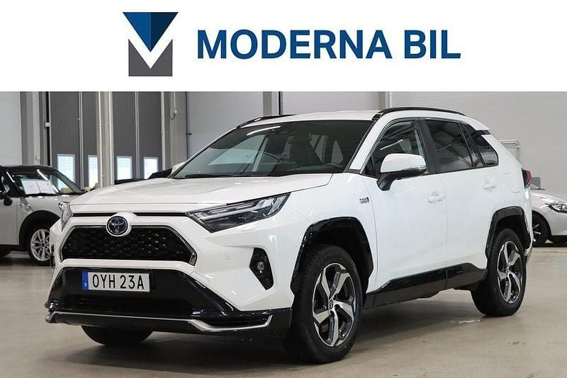 Vit Begagnad 2023 Toyota RAV4 Hybrid Edition SUV | 439 900 kr (Marknadspris) - Bild 1/4