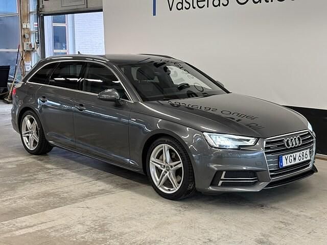 Grå Begagnad 2016 Audi A4 S-Line Kombi | 229 900 kr (Dyr) - Bild 1/3