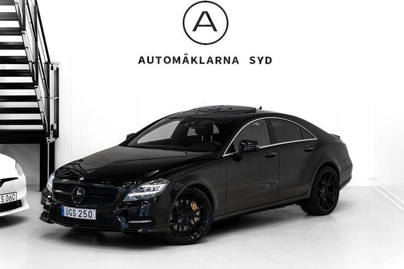 Svart Begagnad 2012 Mercedes CLS350 AMG Sportkupé | 249 900 kr (Dyr) - Bild 1/4