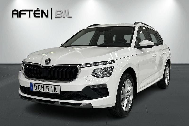Vit Begagnad 2024 Skoda Kamiq Selection SUV | 259 800 kr (Marknadspris) - Bild 1/3