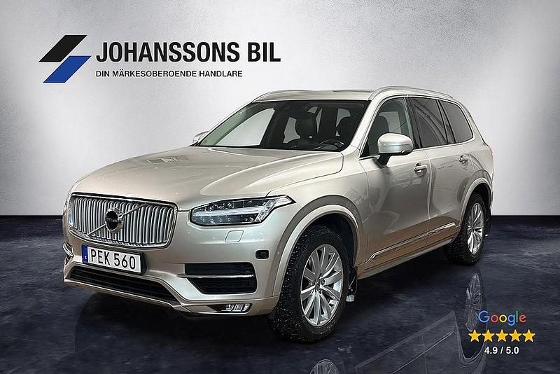 Ljusbrun Begagnad 2017 Volvo XC90 Inscription SUV | 369 900 kr (Superpris) - Bild 1/4