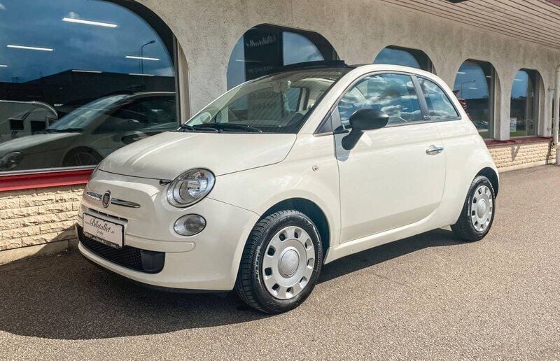 Vit Begagnad 2010 Fiat 500C Pop Cab | 79 000 kr - Bild 1/4
