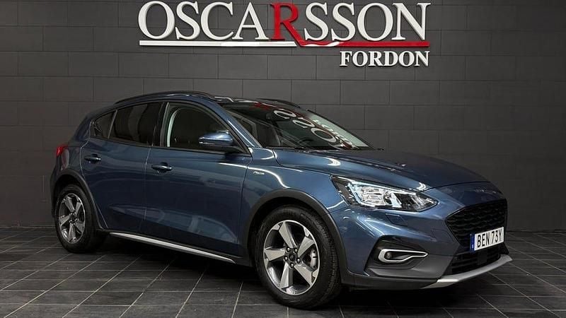 Begagnad Ford Focus Active 126 HK (92 kW) 2022 Blå