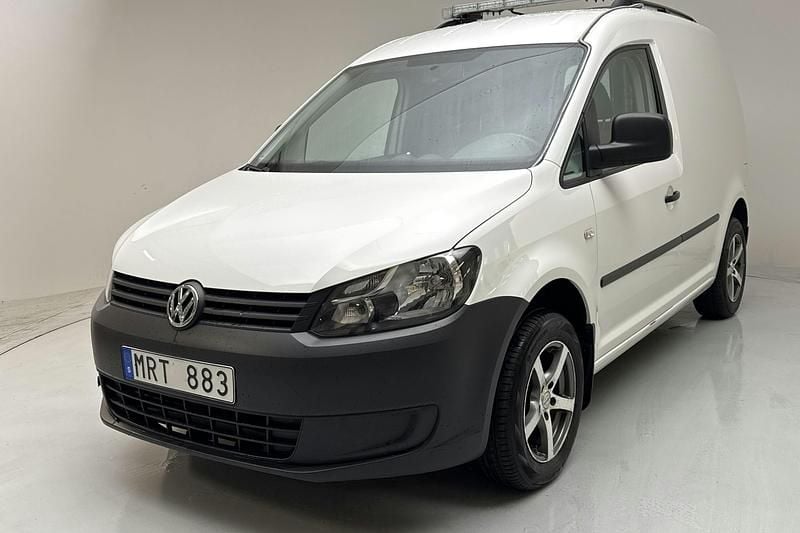 Vit Begagnad 2012 VW Caddy Minibuss | 59 000 kr (Bra pris) - Bild 1/4