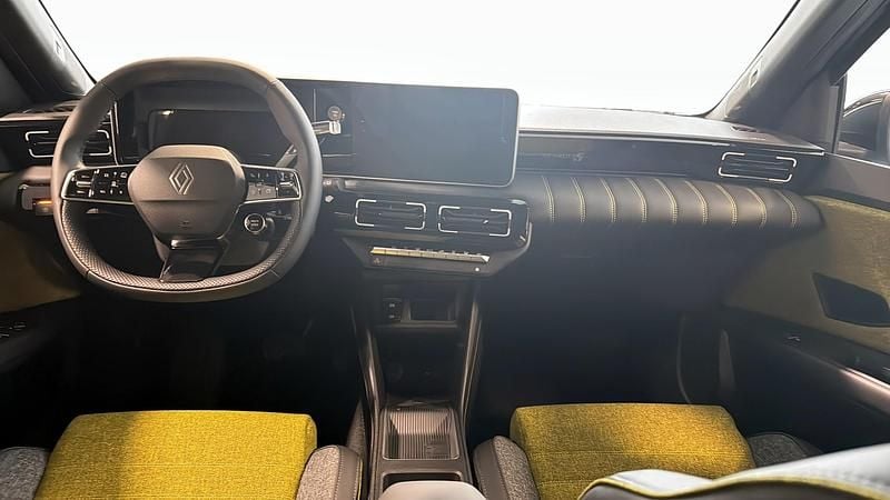 Ny Renault 5 E-Tech Iconic 2026 Blå Halvkombi