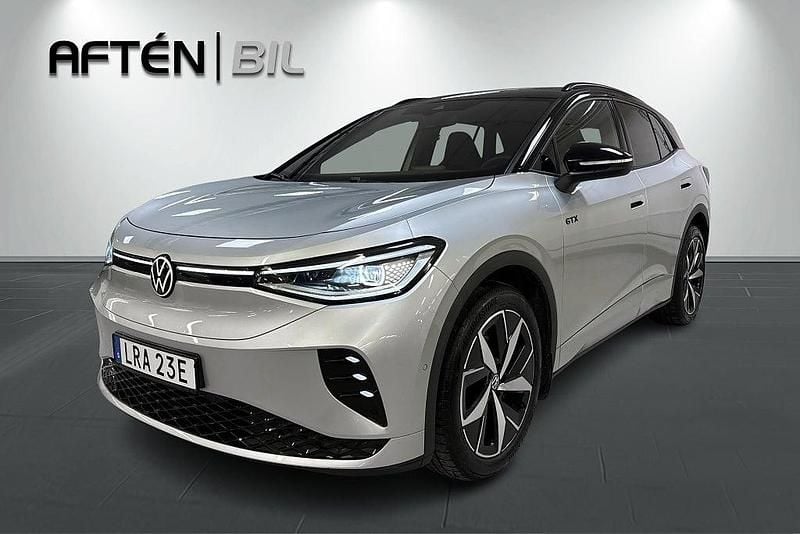Silver Begagnad 2023 VW ID.4 GTX SUV | 369 800 kr (Bra pris) - Bild 1/3