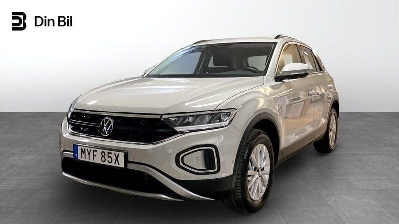 Grå Begagnad 2024 VW T-Roc SUV | 319 900 kr (Lite dyr) - Bild 1/4