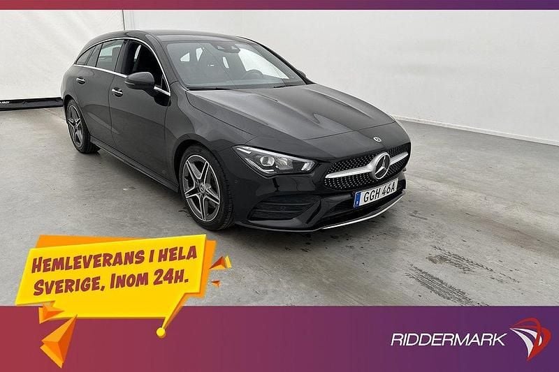 Svart Begagnad 2019 Mercedes CLA200 AMG Kombi | 289 700 kr (Marknadspris) - Bild 1/3