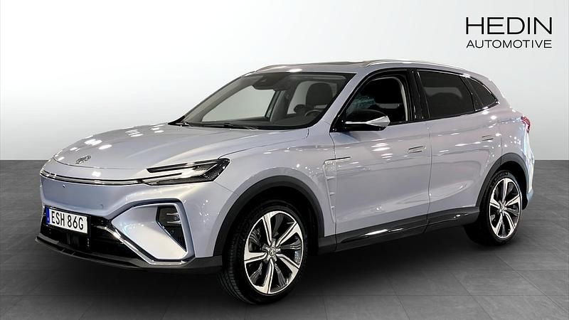 Blå (blue) Begagnad 2022 MG Marvel R Luxury SUV | 279 900 kr - Bild 1/4