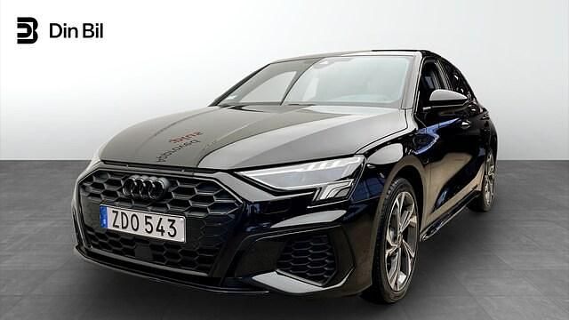 Svart Begagnad 2020 Audi A3 Sportback e-tron S-Line Halvkombi | 299 000 kr (Dyr) - Bild 1/4