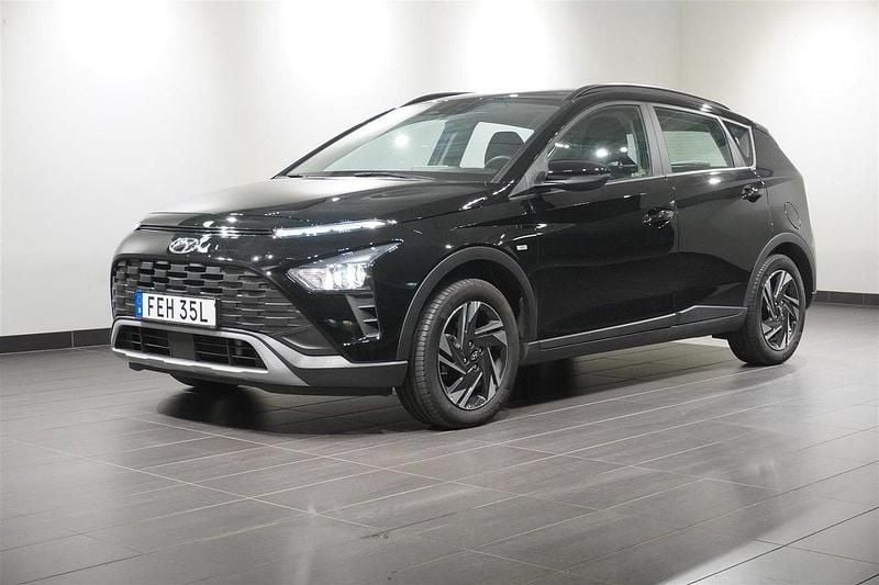 Svart Begagnad 2022 Hyundai Bayon Essential SUV | 219 900 kr (Lite dyr) - Bild 1/2