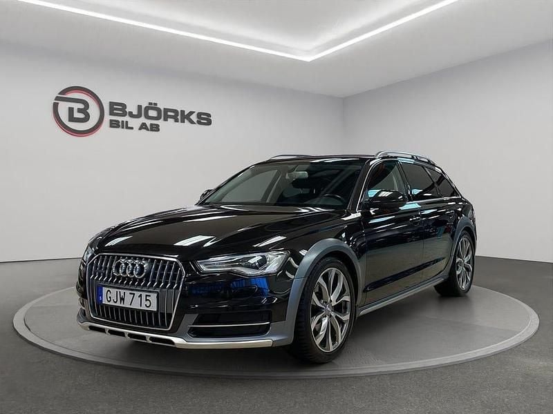 Svart Begagnad 2014 Audi A6 Allroad Ambition Kombi | 164 500 kr (Marknadspris) - Bild 1/4