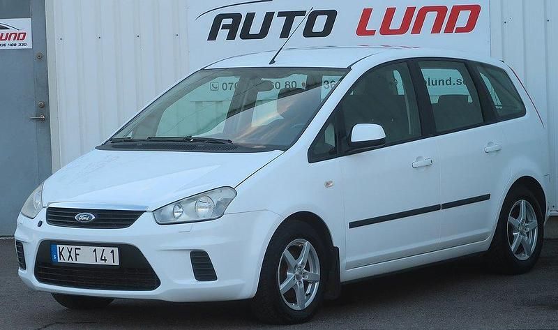 Vit Begagnad 2010 Ford C-MAX Minibuss | 29 900 kr (Marknadspris) - Bild 1/4