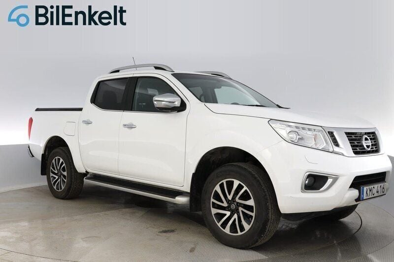 Vit Begagnad 2018 Nissan Navara 360º Pickup | 298 900 kr (Marknadspris) - Bild 1/4