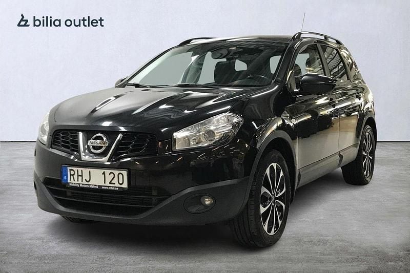 Svart Begagnad 2013 Nissan Qashqai +2 SUV | 74 900 kr (Marknadspris) - Bild 1/3