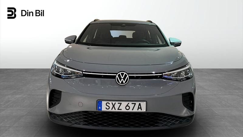 Begagnad VW ID.4 Pro Performance 150 kW (204 HK) 2022 Grå (moonstone grey) SUV