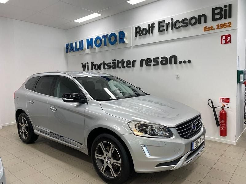 Silver Begagnad 2014 Volvo XC60 Business Edition SUV | 189 500 kr (Marknadspris) - Bild 1/4