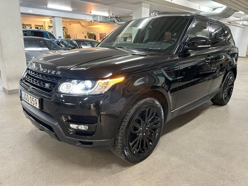 Svart Begagnad 2013 Land Rover Range Rover Sport Black Edition SUV | 230 000 kr - Bild 1/4