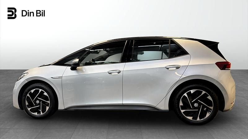 Begagnad VW ID.3 Comfortline 150 kW (204 HK) 2022 Silver Halvkombi