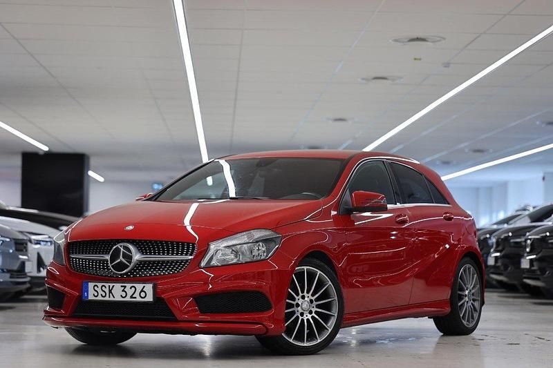 Röd Begagnad 2014 Mercedes A180 AMG line Kombi | 109 900 kr (Bra pris) - Bild 1/3