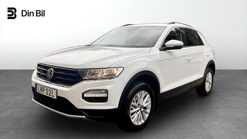 Vit Begagnad 2020 VW T-Roc Style SUV | 244 900 kr (Marknadspris) - Bild 1/4
