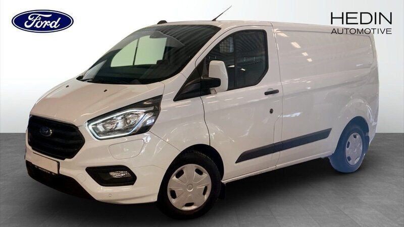 Vit (white) Begagnad 2021 Ford Transit Custom Trend Van | 259 900 kr (Lite dyr) - Bild 1/4