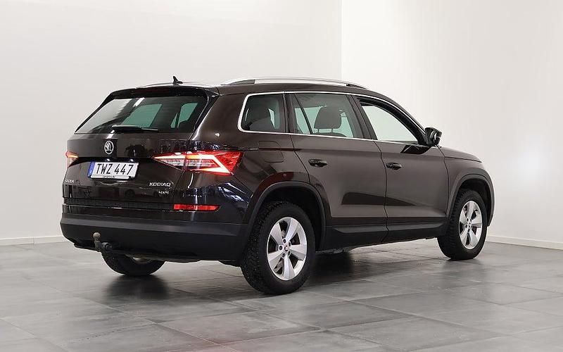 Begagnad Skoda Kodiaq Business Line 180 HK (132 kW) 2018 Brun SUV